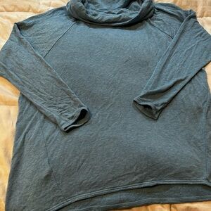 Lou & Grey cowl neck sweater; size Large